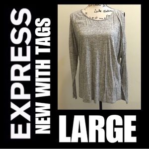 NWT Express Cold Shoulder Top
